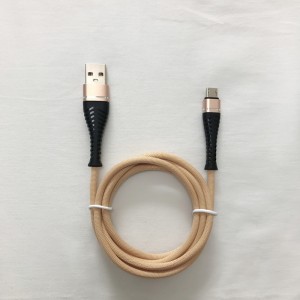 3.0A împletitură de încărcare rapidă rotundă din carcasă din aluminiu Flexie îndoire Cablul de date USB fără tangență pentru micro USB, tip C, încărcare și sincronizare fulger pentru iPhone
